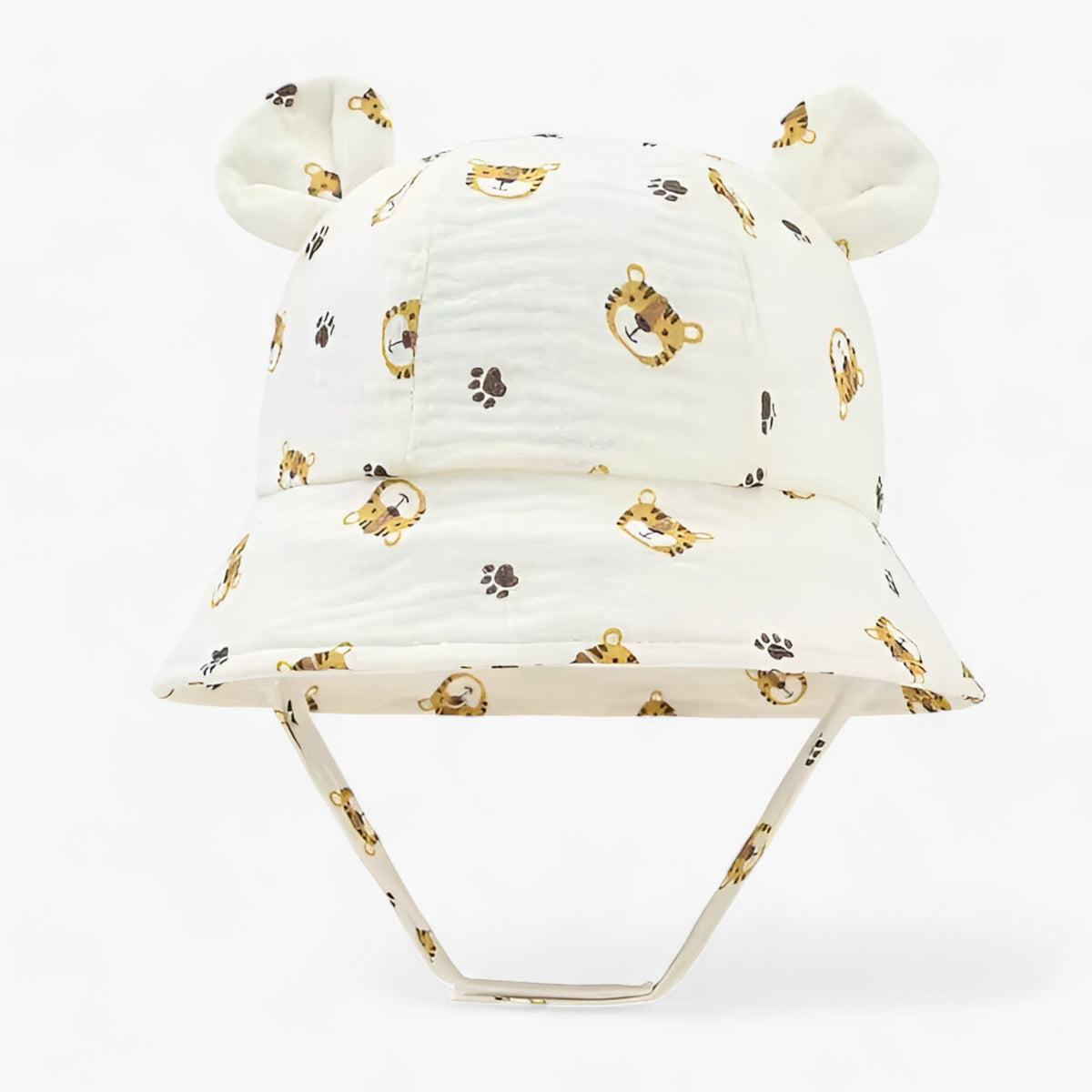 Charmante Cappello da Sole per Bambino - Ideale per Proteggere durante le Avventure all'Aperto - Tigre J - baby hat hat for baby Sun Hats - Concept Palermo