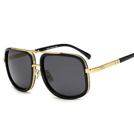 Occhiali da Sole Uomo Polarizzati UV400, Antiriflesso per Guida e Sport - Nero - Linen Men mens sunglasses occhiali occhiali sole polarizzati sole sunglasses uomo - Concept Palermo