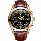 Militaire herenhorloge QuartzWatch™ - luxe, waterbestendig, elegant en betrouwbaar