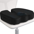 Cuscino Ergonomico Sciatico & Lombare in Schiuma a Memoria Premium – Ufficio/Auto