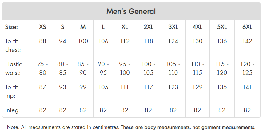 Size Guide