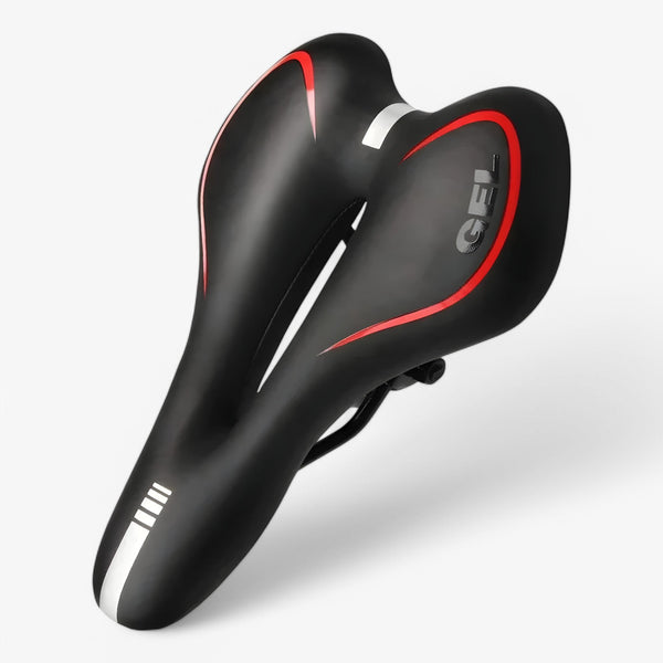 Ergonomischer Universal-Fahrradsattel für Herren und Damen, mit Gel ge