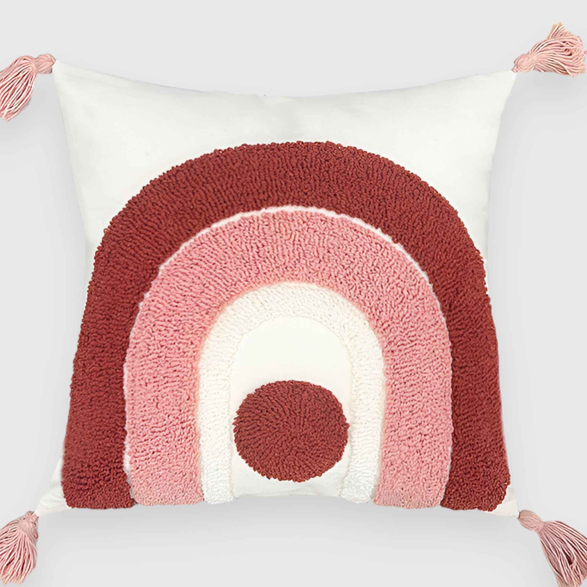 Cuscino Decorativo Rosa Velluto Capitonné