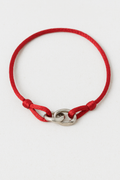 Pulsera para mujer con doble hilo color elegante y moderno
