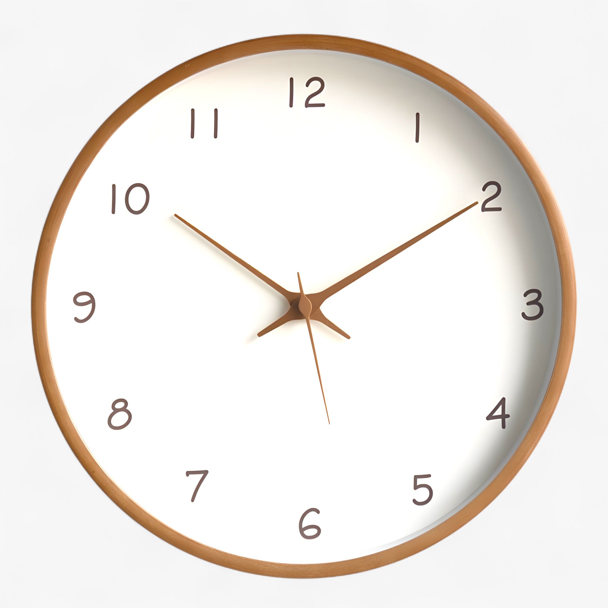 Orologio da Parete in Legno Massello - Marrone - 1itemsoldjan16th legno loforay020824 loforay08022024 massello orologio orologio parete parete wall clocks - Concept Palermo
