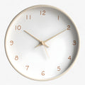 Reloj de pared de madera maciza