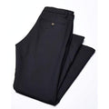 Pantalones para hombre elásticos slim fit casual de algodón transpirable