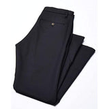 Herenbroek elastisch slim fit casual van ademende katoen