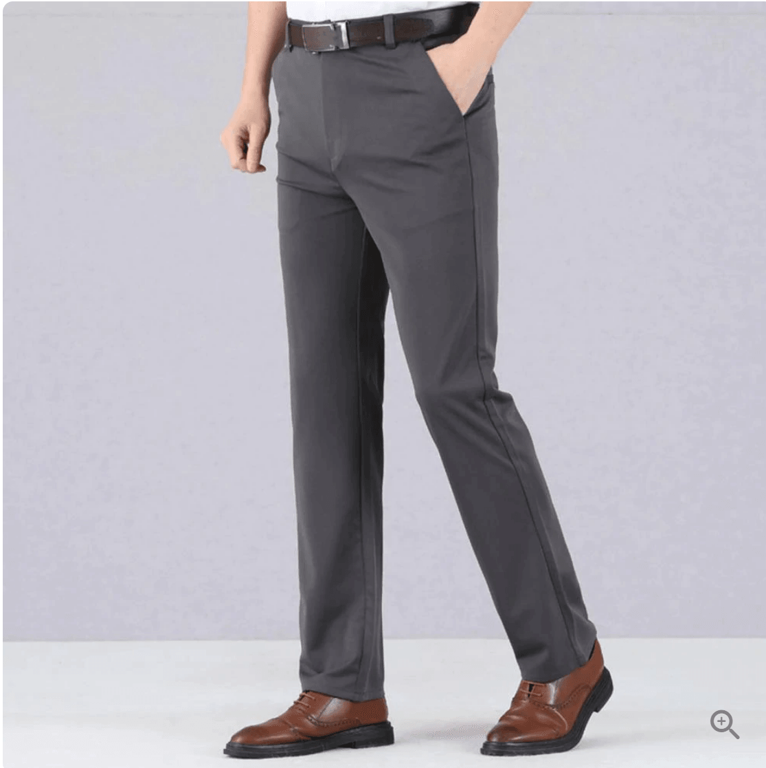 Pantaloni Uomo Elasticizzati Slim Fit Casual in Cotone Traspirante - - elasticizzati Old (Google) old_google pantaloni pantaloni elasticizzati pants uomo Zeer gewild-tag - Concept Palermo