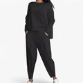 Conjunto de pantalones de chándal - Cómodo y a la moda para mujer