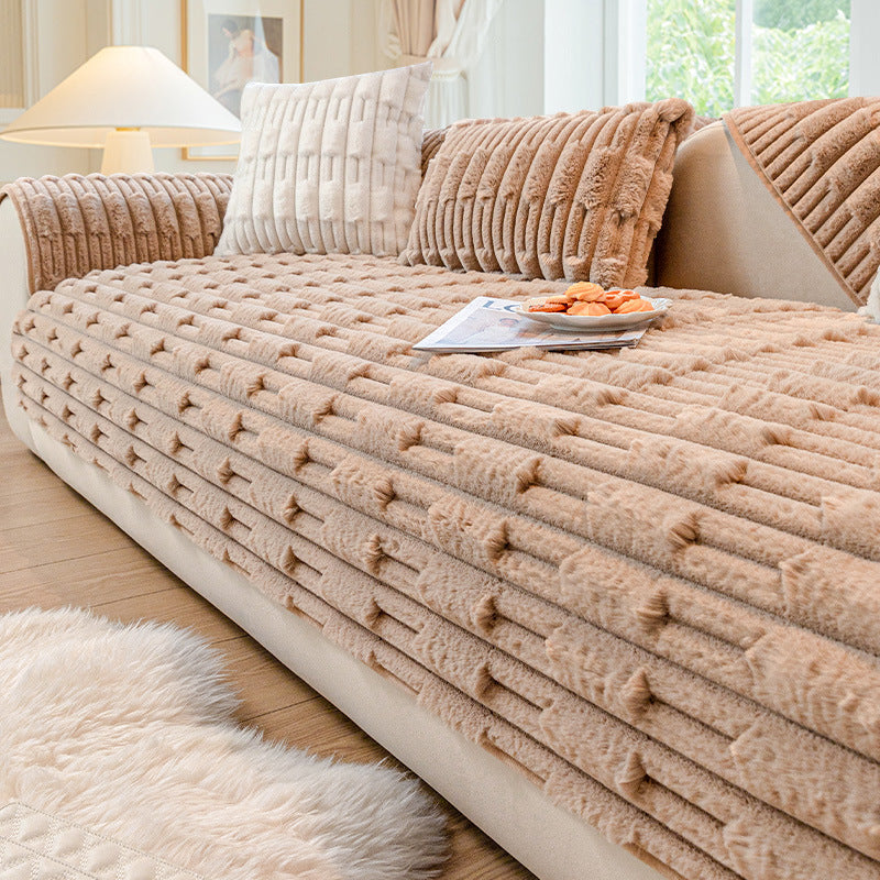 Super Morbido Cuscino Antiscivolo per Divano – Comfort e Stile per il tuo Divano Velluto - Khaki - antiscivolo comfort cuscino cuscino antiscivolo divano home & garden huis & tuin stile velluto - Concept Palermo