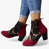 Hakken met kanten net - elegantie en een delicate stijl