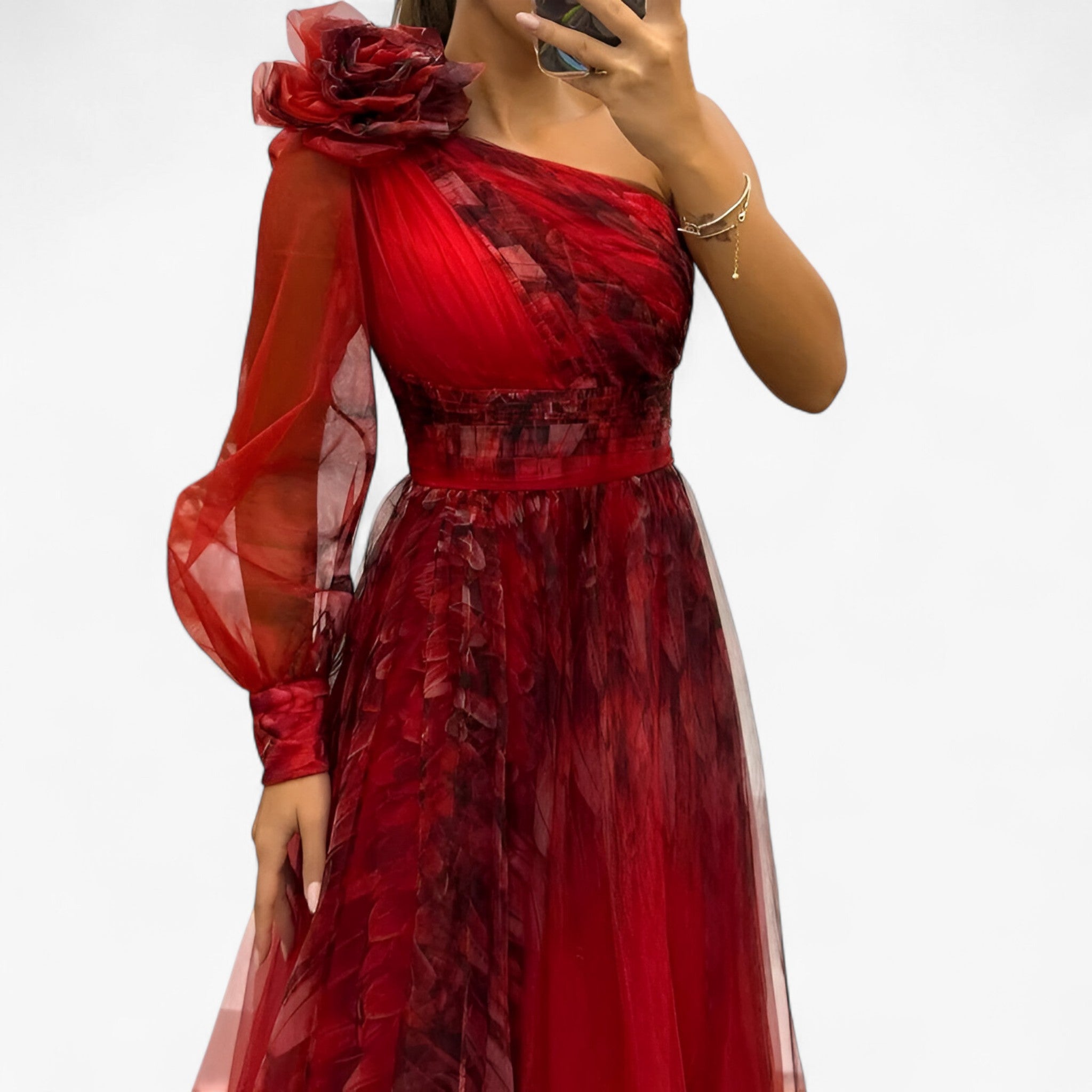 Maxi Abito Donna Elegante in Lino, Vestito Lungo Estivo Casual Taglie Forti - - abito abito donna donna dresses - Concept Palermo