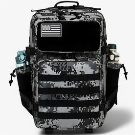 Zaino Tattico Militare 40L Impermeabile - Robusto, Multitasche per Outdoor, Trekking e Sopravvivenza - 1.0 Nero Camo - Backpacks bags duraturo eimpermeabile hiking backpacks Polyester tattico Unisex zaino zaino tattico - Concept Palermo