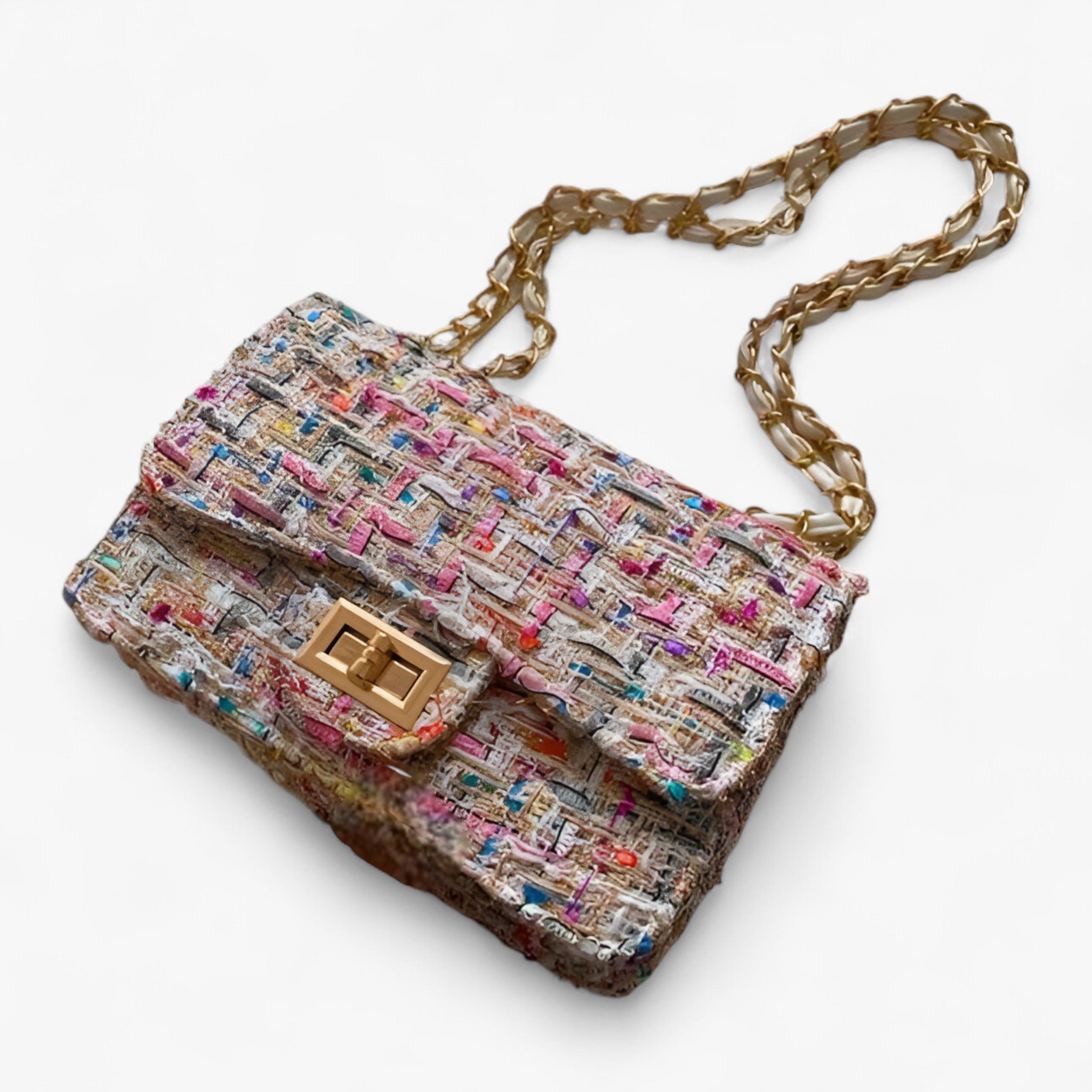 Borsa a tracolla da donna - Bianco - Bags borsa borsa tracolla donna handbags Shoulder Bags tracolla women bags Women's handbags - Concept Palermo