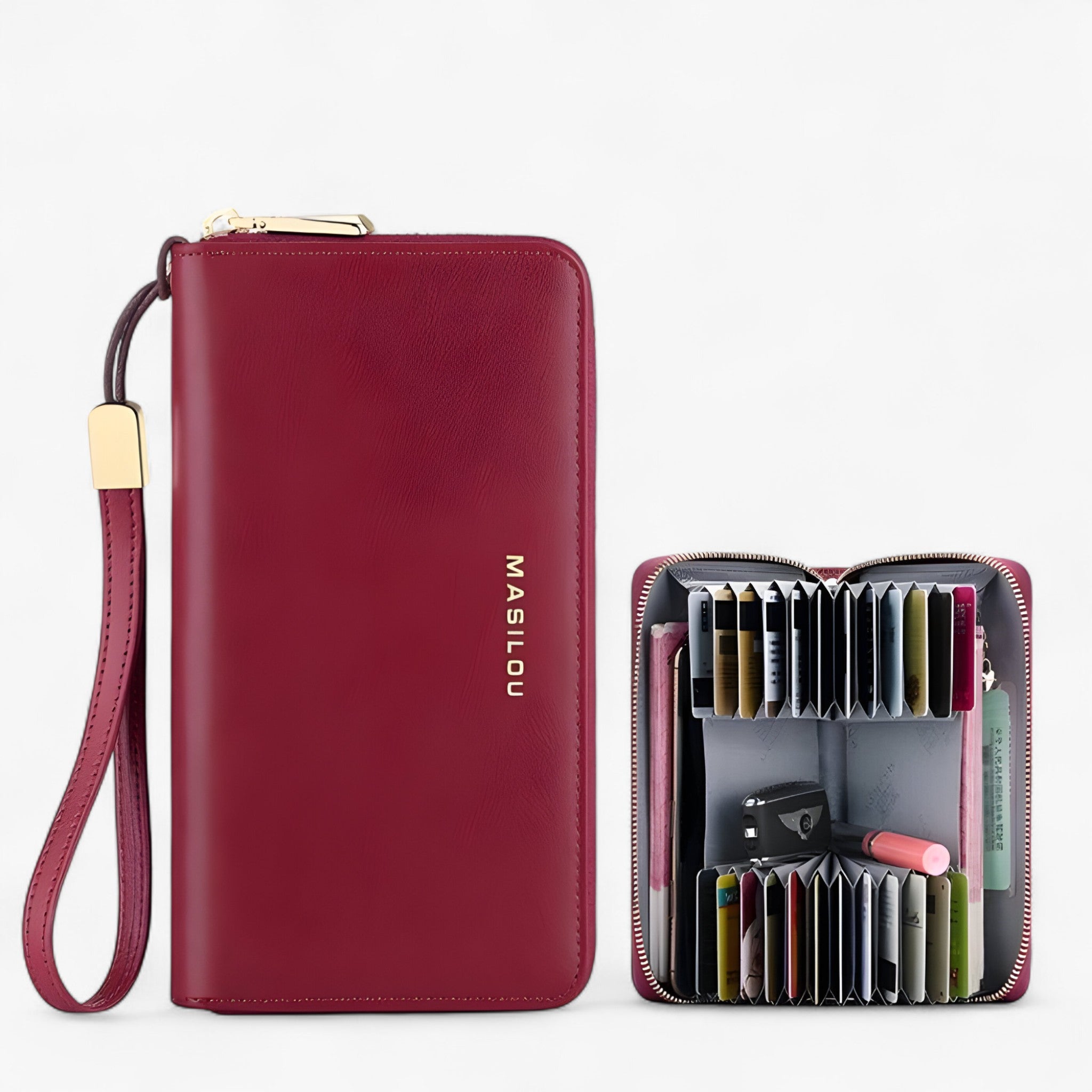 Portafoglio RFID Unisex Donna - CERNIERA (PER DONNE) - donna men's wallet portafoglio portafoglio rfid rfid unisex wallets women's wallet - Concept Palermo