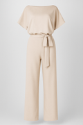 Mono para mujer con pantalón ajustado y mangas fluidas