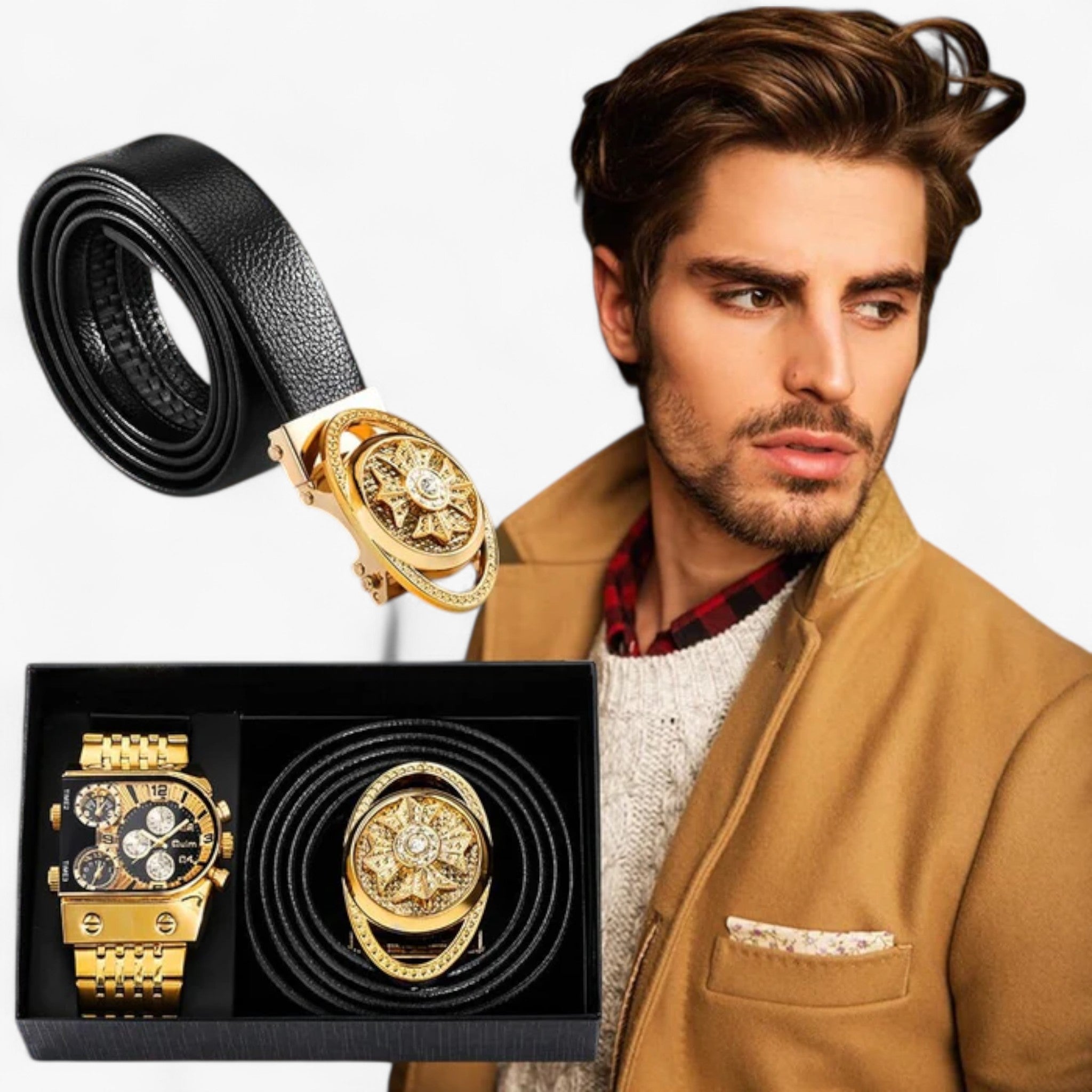 Orologio Automatico Uomo Oro 18K con Diamanti - Lusso e Prestigio - - orologio orologio uomo uomo Watches WATCHES FOR MEN - Concept Palermo