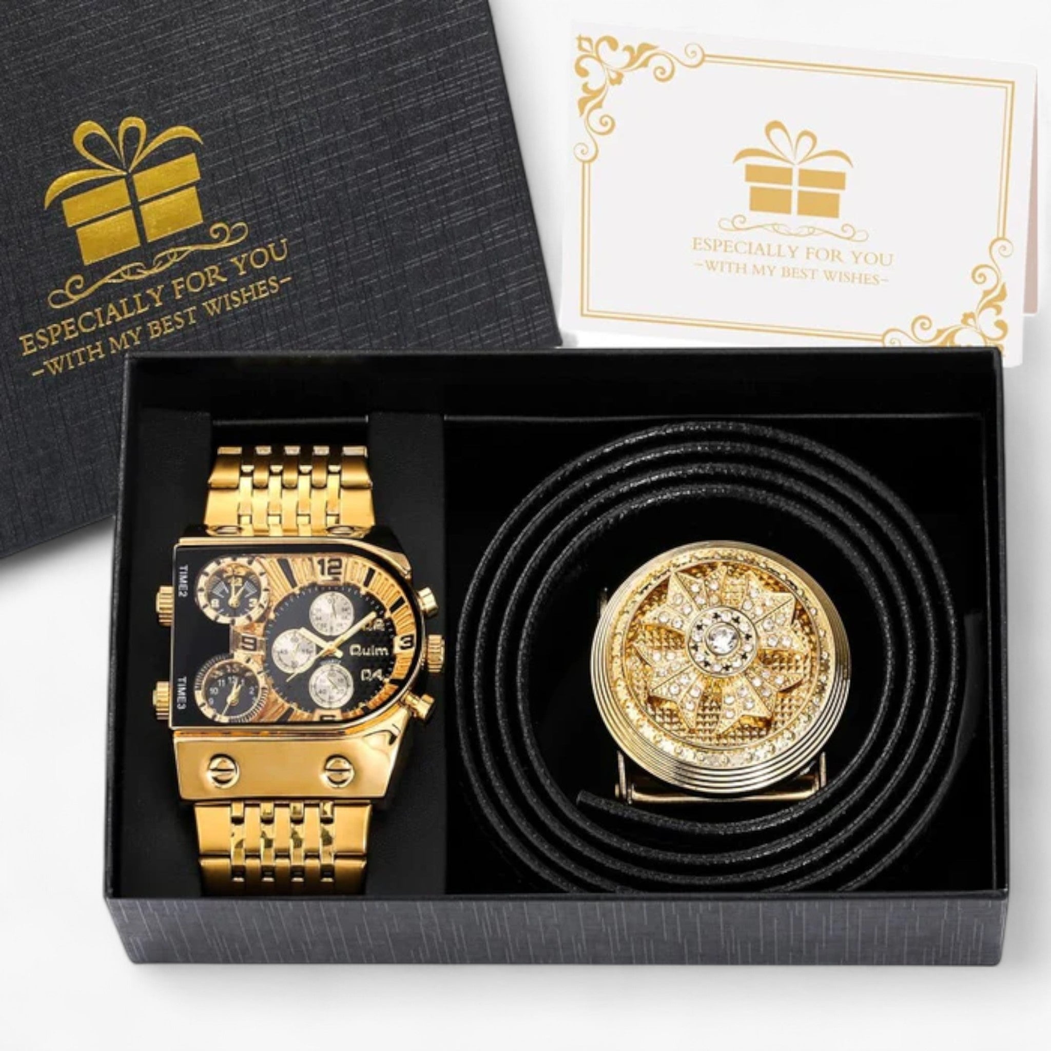 Orologio Automatico Uomo Oro 18K con Diamanti - Lusso e Prestigio - Fibbia nera + stella - orologio orologio uomo uomo Watches WATCHES FOR MEN - Concept Palermo