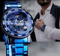 Reloj Automático Hombre Elegante Plata Acero Inoxidable - Clásico y Versátil