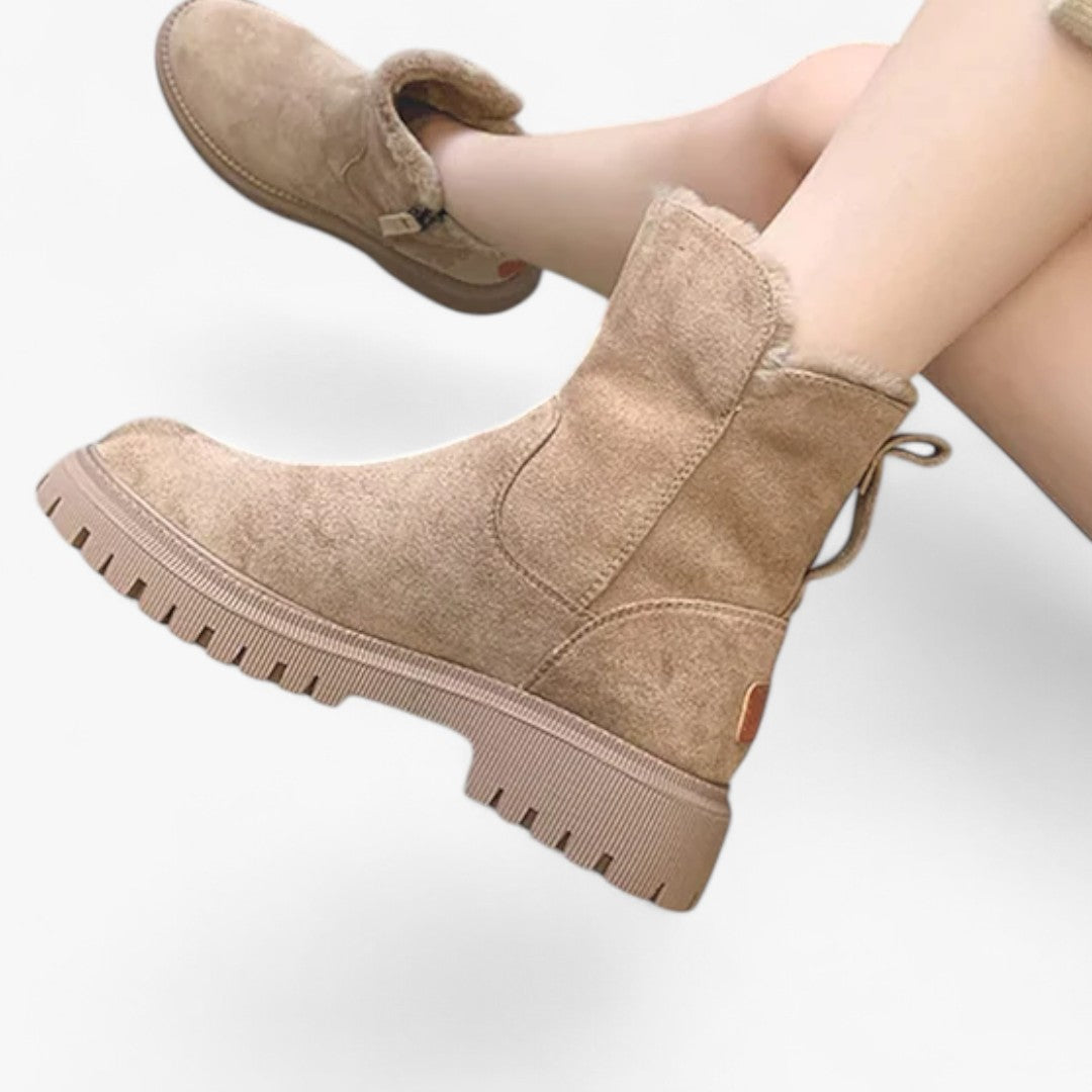 Stivali invernali in pelle scamosciata – Foderati in pelliccia sintetica, comodi Uomo - - 1209 comodi Damen foderati invernali invierno pelle pelliccia scamosciata Schuhe Damen shoes sintetica - Concept Palermo