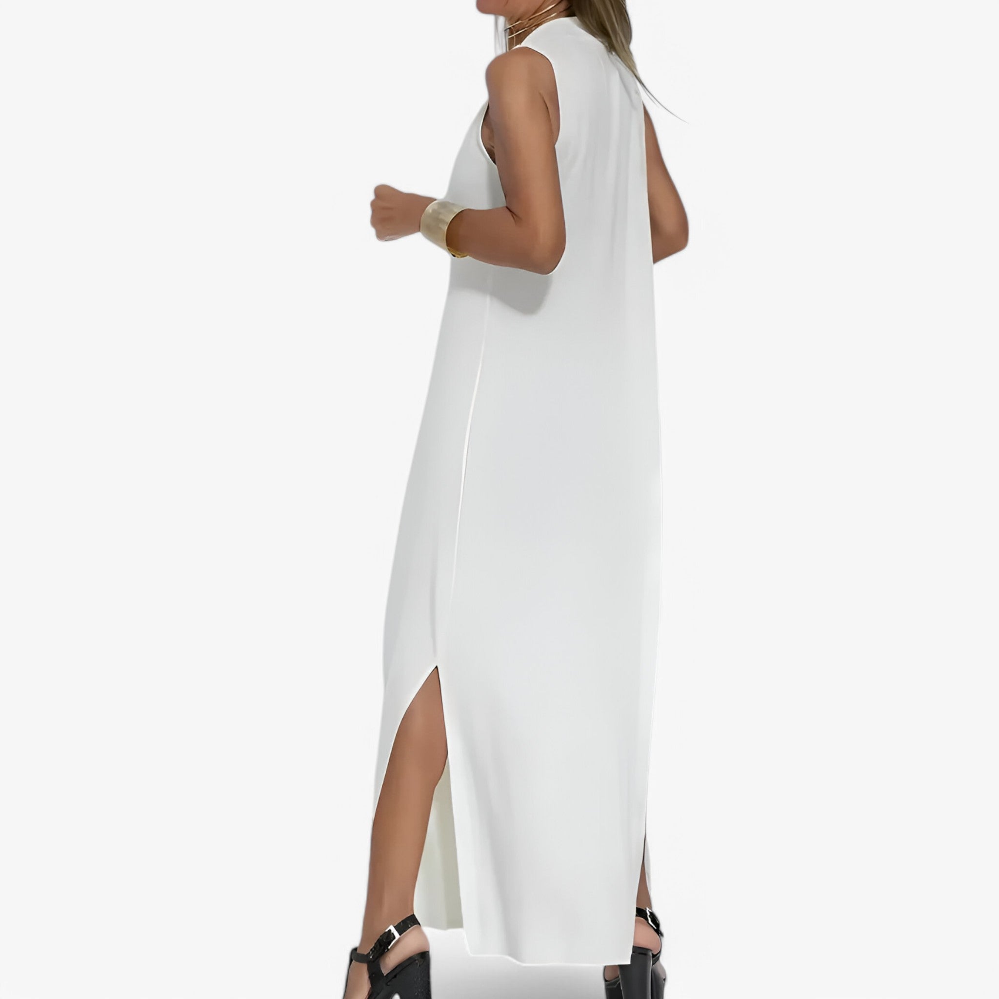 Abito lungo con cardigan in omaggio - Chic e confortevole Donna - - abito abito cardigan cardigan chic confortevole donna dresses omaggio - Concept Palermo