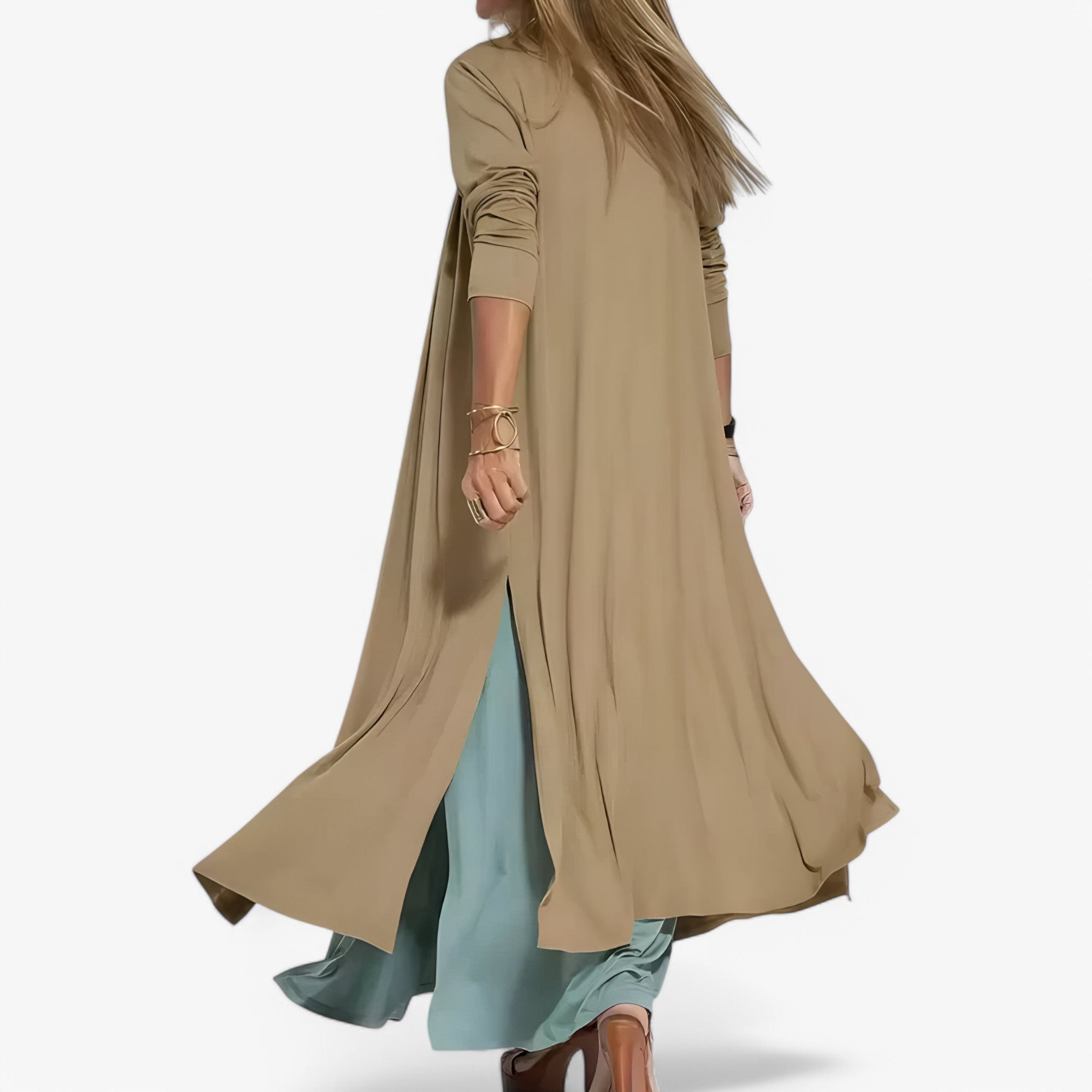 Abito lungo con cardigan in omaggio - Chic e confortevole Donna - - abito abito cardigan cardigan chic confortevole donna dresses omaggio - Concept Palermo