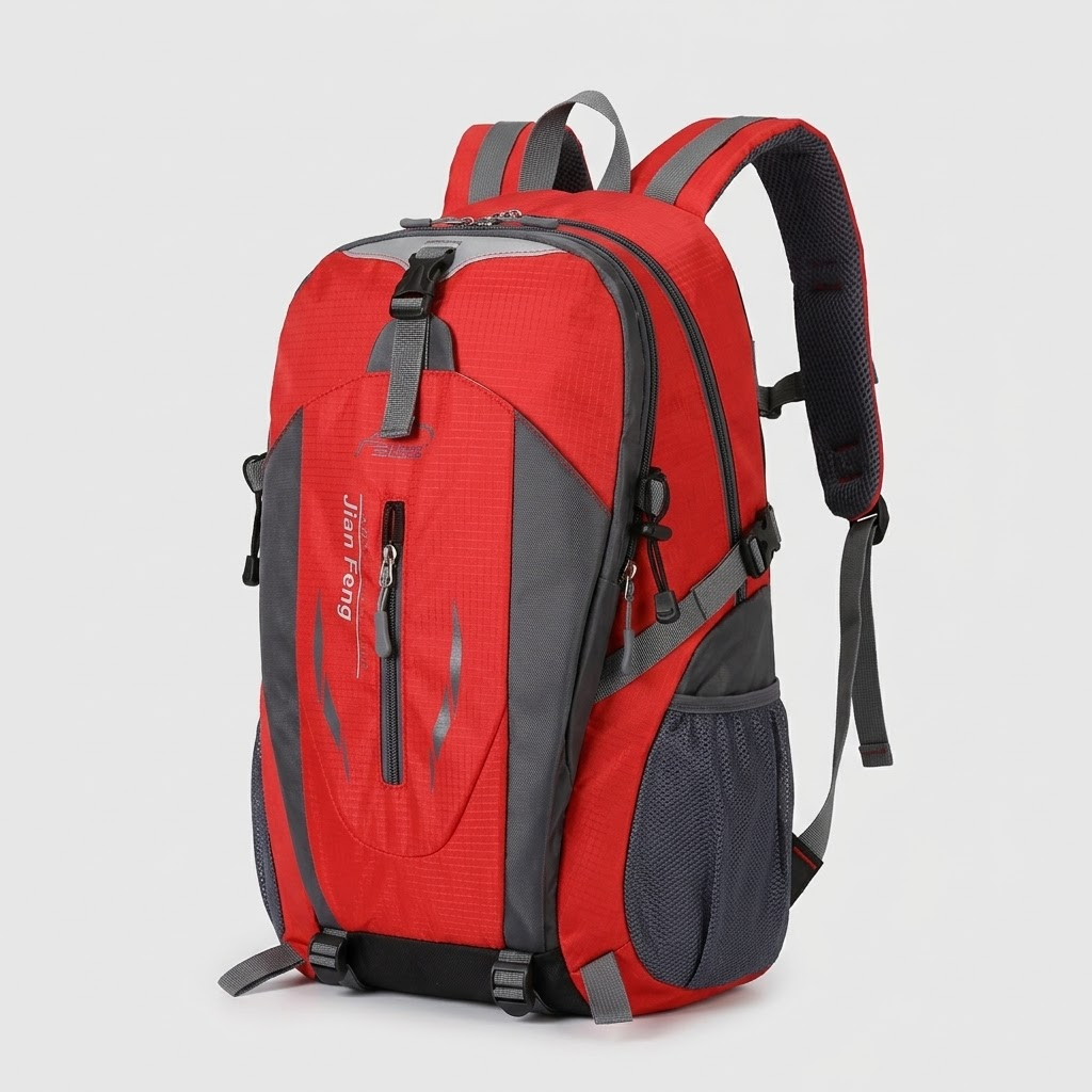 Zaino da Viaggio Impermeabile Uomo 40L, Grande Capacità, con Scomparto Scarpe e USB - Rosso - home & garden huis & tuin impermeabile Linen Men uomo viaggio zaino zaino viaggio - Concept Palermo